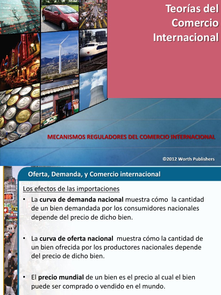 Mecanismos del Comercio Internacional | PDF | Barreras no arancelarias ...