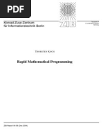 ZIMPL PHD Thesis