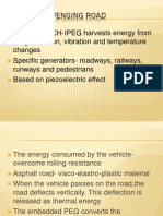 Energy Scavenging Road