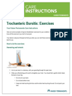 Trochanteric Bursitis: Exercises: Your Kaiser Permanente Care Instructions