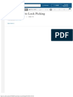 Visual Guide To Lock Picking: Ratings: (0) - Views: 2.950 - Likes: 14 Publicado Por