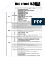 Calendario Civico Escolar