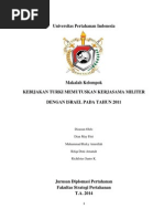 Download Kebijakan Turki Memutuskan Kerjasama Militer Dengan Israel by Dian May Fitri SN244353342 doc pdf