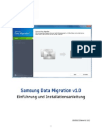 Samsung SSD Data Migration User Manual (German) v1.0