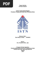 Jobdesk Plant Manager