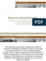 Secondhand Smoke