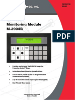 Remote Monitoring Module M 3904B: Protective Relays
