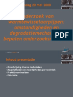 KINT - Congres - 20 - Mei - 2008 Onderzoek Warmtewisselaarpijpen PDF