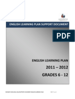 ADEC Support Document English Learning Plan