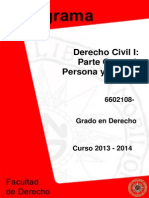DP3 - Programa Derecho Civil I 2013-2014.pdf
