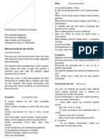 TEXTOS para Interpretação