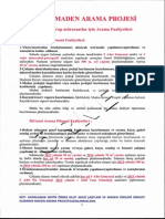 Örnek Maden Arama Projesi IV - VI - Grupmuraccatlar PDF