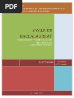 Curriculum 1 2an STM