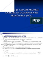 Vectori - Proprii - PCA - Curs 5