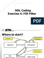  VHD FIR Filter