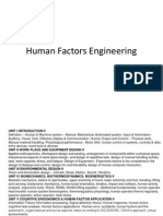 Human Factors Engineering