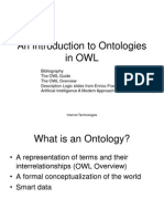 Ontologies in OWL