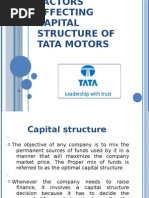 Download Capital Structure of Tata Motors by saurabhrawal100 SN24439790 doc pdf