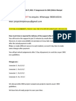 smu 4TH sem information technology tassignments