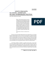 COSTA, Ana Alice Alcântara - O movimento Feminista no Brasil - Artigo.pdf