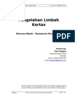 Business Plan - Pengolahan Limbah Kertas