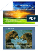 Temeljni Ekoloski Pojmovi PDF