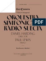 IBERCAMERA - Orquestra Simfònica de Ràdio Suècia + Daniel Harding
