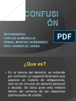 Confusión