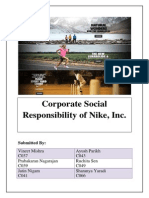 NIKE CSR Analysis