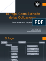 El Pago, Como Extinción de Las Obligaciones 1