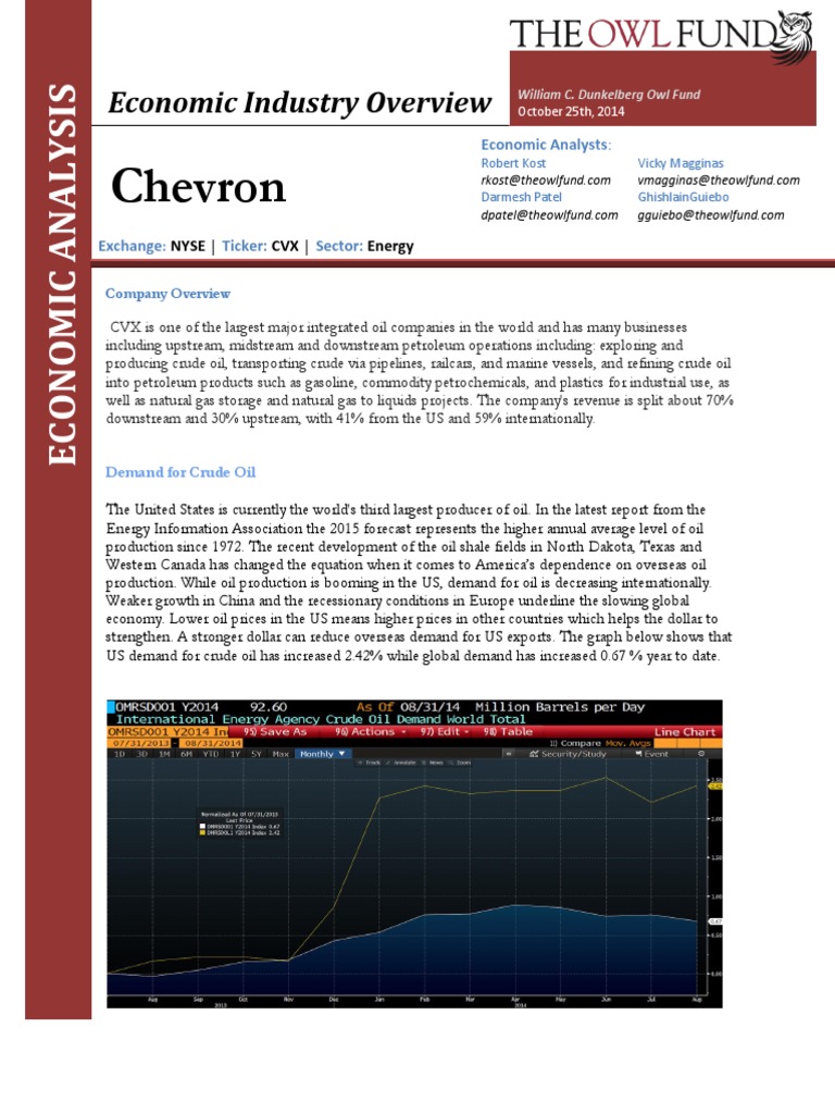 Chevron Economic Industry Report | PDF