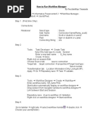 How To Run Workflow Manager