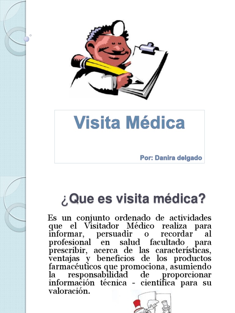 VISITA MEDICA.pptx Farmacia Tecnología educacional