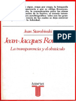 Rousseau de Jean Starobinski PDF