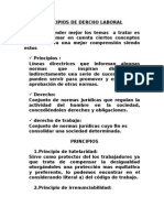 Principios Fundamentales de Derecho Laboral Guatemalteco