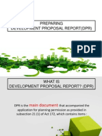 Development Report Proposal