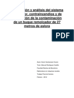 Descripción y Análisis Del Sistema Propulsor, CI y Prev Contaminacion de 1 Remolcador de 25 M de Eslora PDF