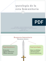 Fisiopatología de La Respuesta Inmunitaria PDF