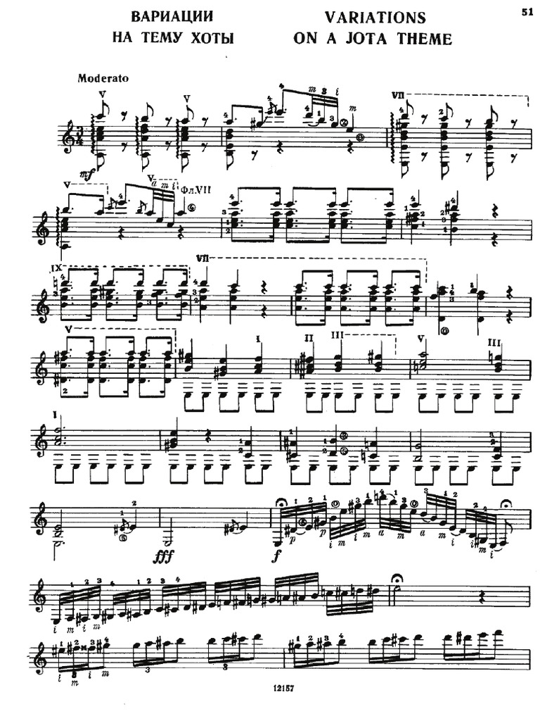 Classical Guitar Scores PDF PDF