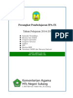 Perangkat Ipa Kelas 9 Pa Yanto PDF