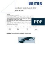 Angle Grinder 9inch 2300W PDF