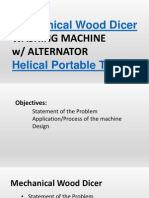 Machine Elements PROPOSAL