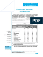 01 Produccion Nacional Octubre 2013 PDF