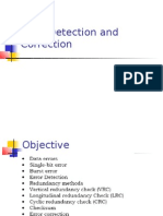 Error Detection and Correction Final General