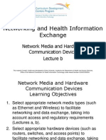09- Networking and Health Information Exchange- Unit 2- Network Media and Hardware Communication Devices- Lecture B