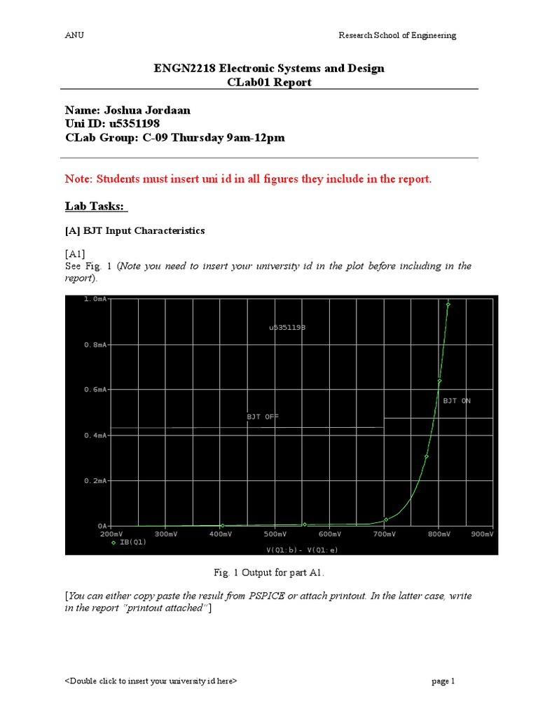 Engineering Lab Report Guide | PDF | Electrical Engineering | Computer ...