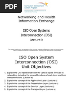 09- Networking and Health Information Exchange- Unit 1- ISO Open Systems Interconnection (OSI)- Lecture B