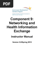09- Networking and Health Information Exchange- Instructor Manual