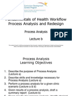 10- Fundamentals of Health Workflow Process Analysis and Redesign- Unit 5- Process Analysis- Lecture B