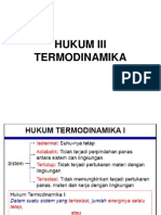 Hukum Iii Termodinamika PDF
